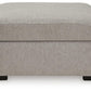 ModMax Luxe - Oversized Accent Ottoman - Flint
