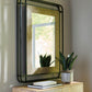 Beelman - Black / Brown - Accent Mirror