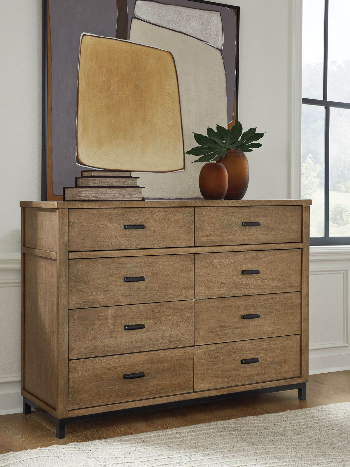 Tomtyn - Light Brown - Dresser - Forward Furniture