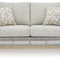 Seton Creek - Gray - Loveseat With Cushion