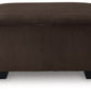 Kimlee - Chocolate - Oversized Accent Ottoman - Forward Furniture