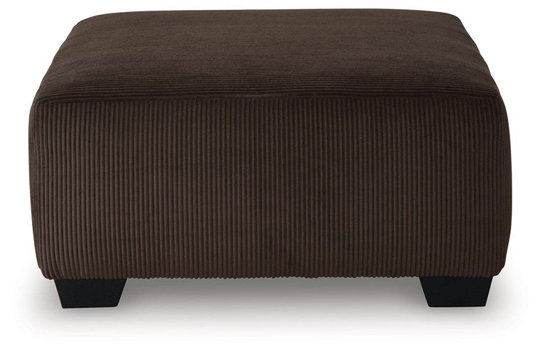 Kimlee - Chocolate - Oversized Accent Ottoman - Forward Furniture