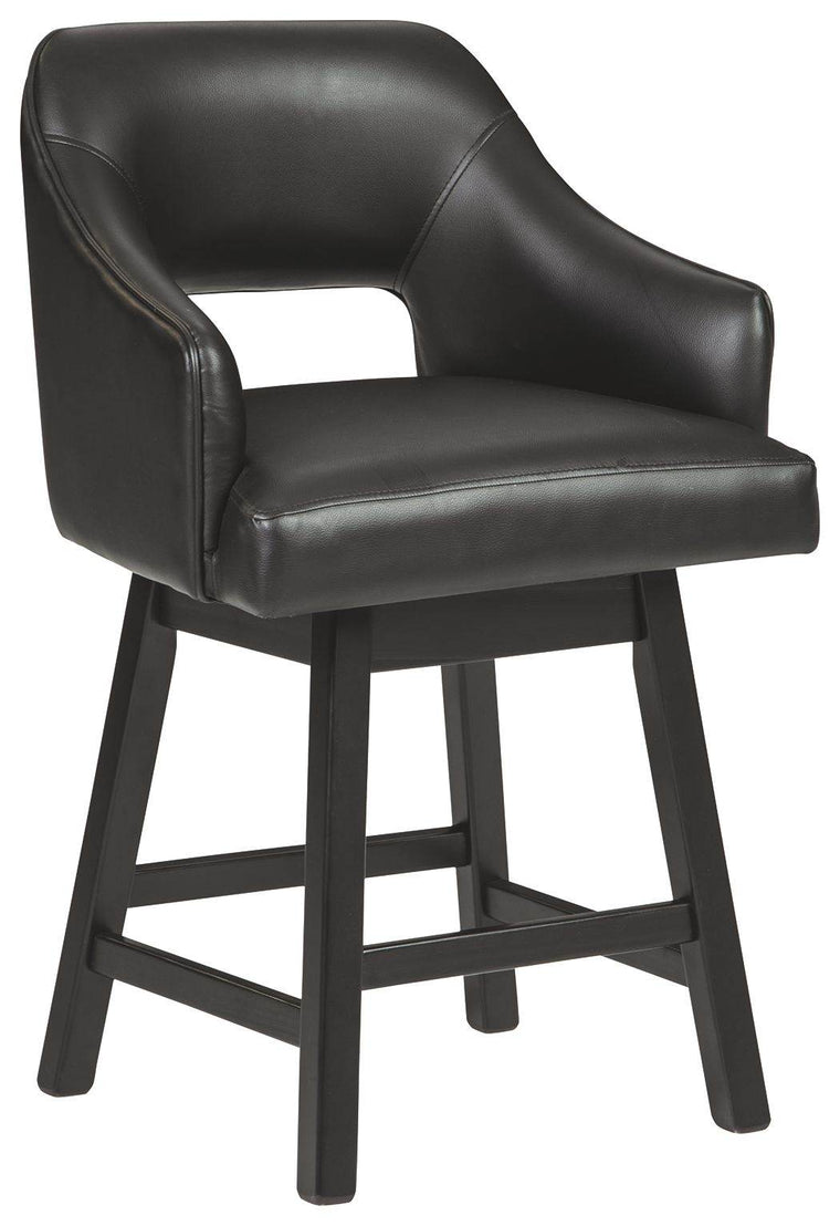 Tallenger - Upholstered Swivel Barstool (Set of 2) - Forward Furniture