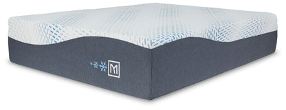 Millennium - 2 Pc. - Luxury Plush Gel Latex Hybrid King Mattress, Foundation - White