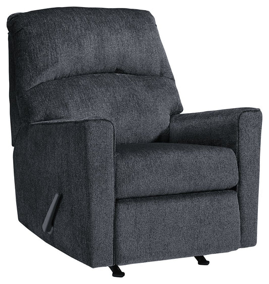 Altari - Slate - Rocker Recliner - Fabric