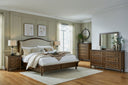 6 Pc. Bed, Dresser, Mirror, Chest