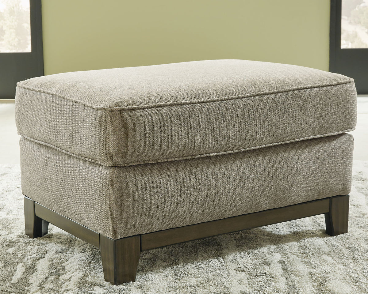 Kaywood - 2 Pc. - Chair, Ottoman - Granite