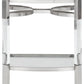 Chaseton - Clear / Silver Finish - Accent Table