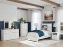 4 Pc. Bed, Dresser, Mirror