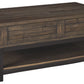 Johurst - Grayish Brown - Lift Top Cocktail Table