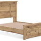 Makidern - Panel Storage Bed