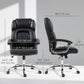 Big and Tall High-Back Office Chair, 400 lbs - Black
