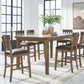 Urbinforte - Counter Height Extension Dining Table Set
