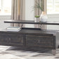 Todoe - Dark Gray - Lift Top Cocktail Table