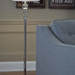 Joaquin - Clear / Chrome Finish - Crystal Floor Lamp