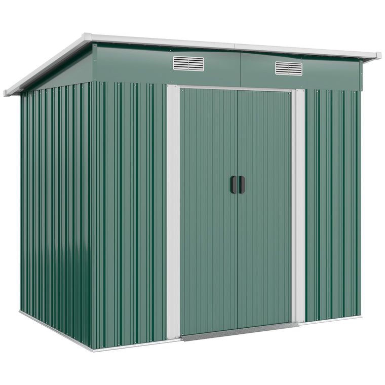 7' x 4' Metal Storage Shed