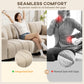 Sectional Couch with Integrated Seat, 3 Seater L-Shaped Sofa with Changeable Chaise, Spring Cushion, 2 Pillows, Beige