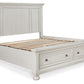 Robbinsdale - Panel Storage Bed