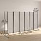 6 Panel Room Divider, 6 Ft Folding Privacy Screen, Portable Freestanding Partition Wall Divider, Beige