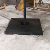 4 Pieces Base Weight Stand, Heavy Duty Square Offset Cantilever Umbrella Stand Weighted Base, Total 264Lbs Sand/ 176Lbs Water Filled