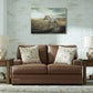 VillaCourt - Caramel - Loveseat