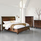 Trellington - Queen Sleigh Storage Bed - Brown