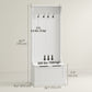 4-In-1 Hall Tree with Coat Rack, Top Shelf, Shoe Storage and Bench Seat, Entryway Bench with 4 Hooks