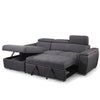 Jordan Sleeper Sectional with Storage Chaise