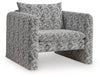 Kenbell - Accent Chair - Black / White