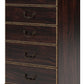 Glosmount - Two-tone - Five Drawer Chest