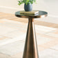 Budington - Accent Table - Light Bronze Finish
