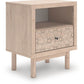 Arloster - Tan - One Drawer Night Stand