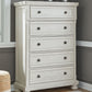 Robbinsdale - Antique White - Five Drawer Chest