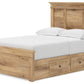 Makidern - Panel Storage Bed