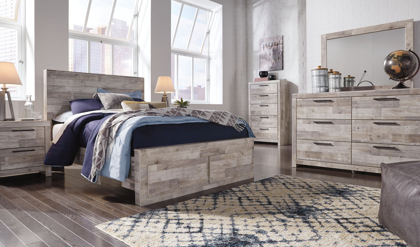 Effie - Panel Bed