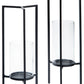 Ginette - Black - Candle Holder Set (Set of 2)