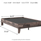 Neilsville - Platform Bed