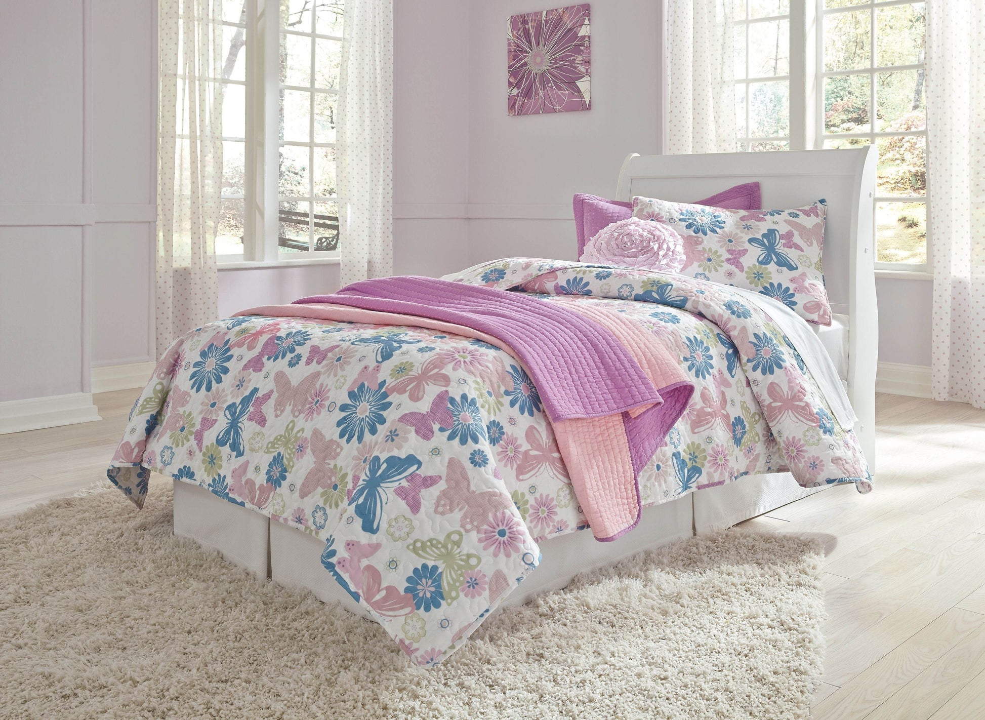 Anarasia - Sleigh Headboard With Bolt On Bed Frame - Forward Furniture