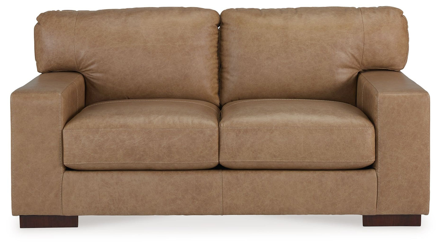 Lombardia - Tumbleweed - Loveseat - Leather Match