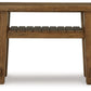 Mackifeld - Warm Brown - Sofa Table