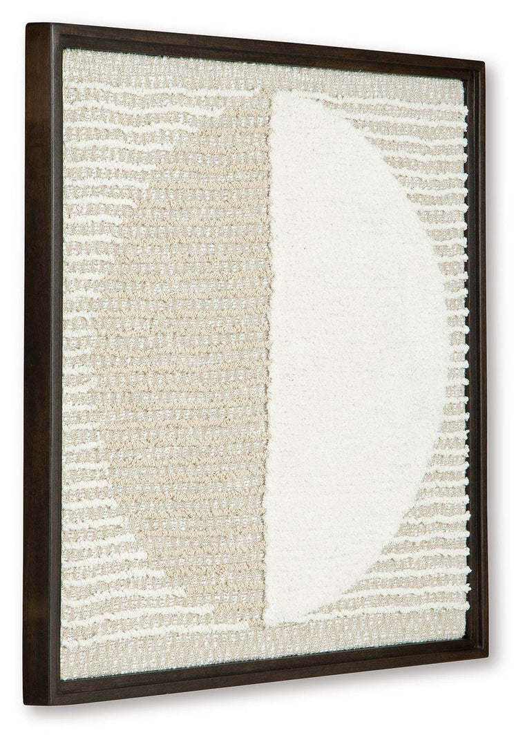 Bachard - Tan / White - Wall Decor - Forward Furniture