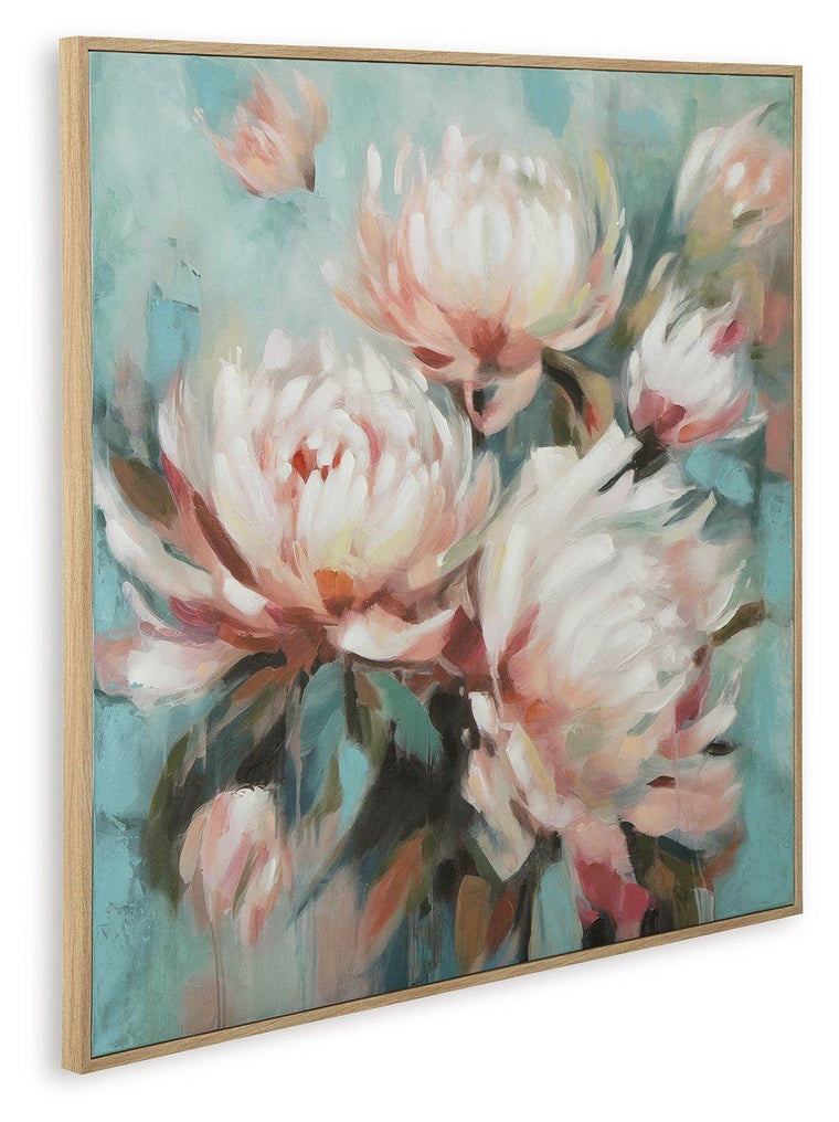 Parryville - Aqua / Pink - Wall Art - Forward Furniture