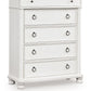 Rowlenstown - Five Drawer Chest