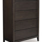 Westonfort - Five Drawer Chest - Espresso