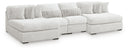 4 Pc. Sectional With 2 Armless Chaises
