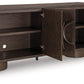Veeda - Dark Brown - Accent Cabinet