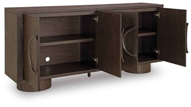 Veeda - Dark Brown - Accent Cabinet - Forward Furniture