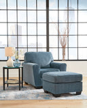 2 Pc. Chair, Ottoman