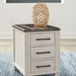 Darborn - Gray / Brown - Chair Side End Table