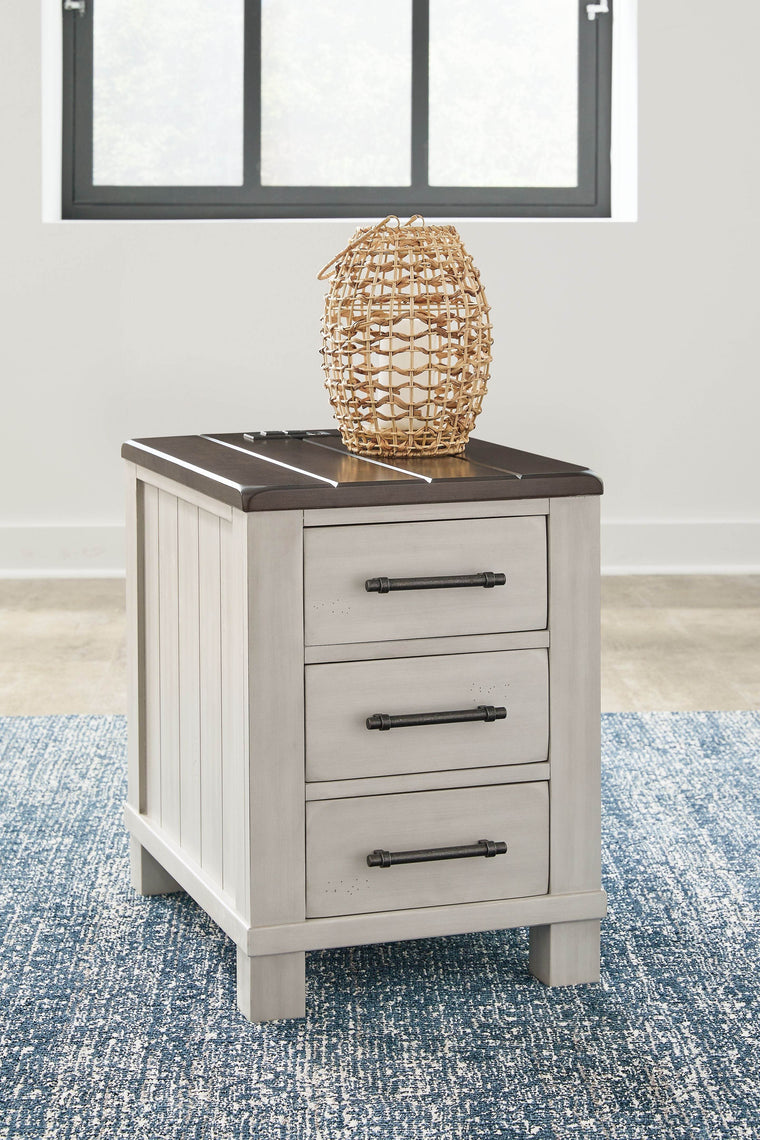 Darborn - Gray / Brown - Chair Side End Table - Forward Furniture